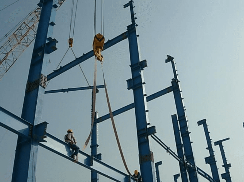 نصب اسکلت فلزی (Structure Equipment & Rack Pipe ,Shelter (و متعلقات )Accessories  - 1