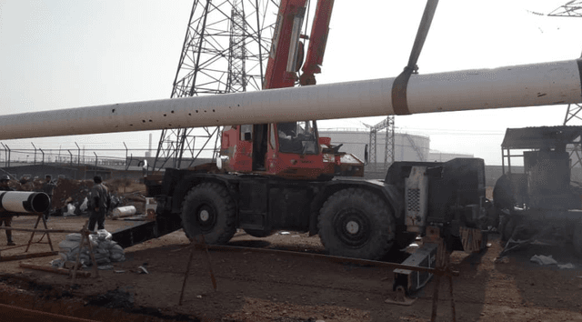 اجرای عملیات خط خوراک واحد گازوییل سازی