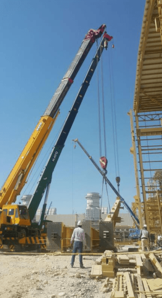 اجرای عملیات نصب اسکلت فلزی و لوله کشی صنعتی - 3
