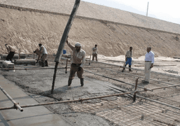 اجرای عملیات لوله کشی